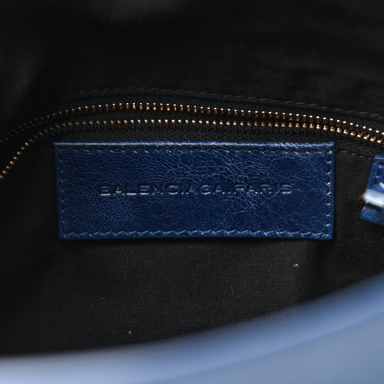 Balenciaga Agneau Giant 12 Rose Gold Hardware Premier Clutch Bleuette 6 of 9