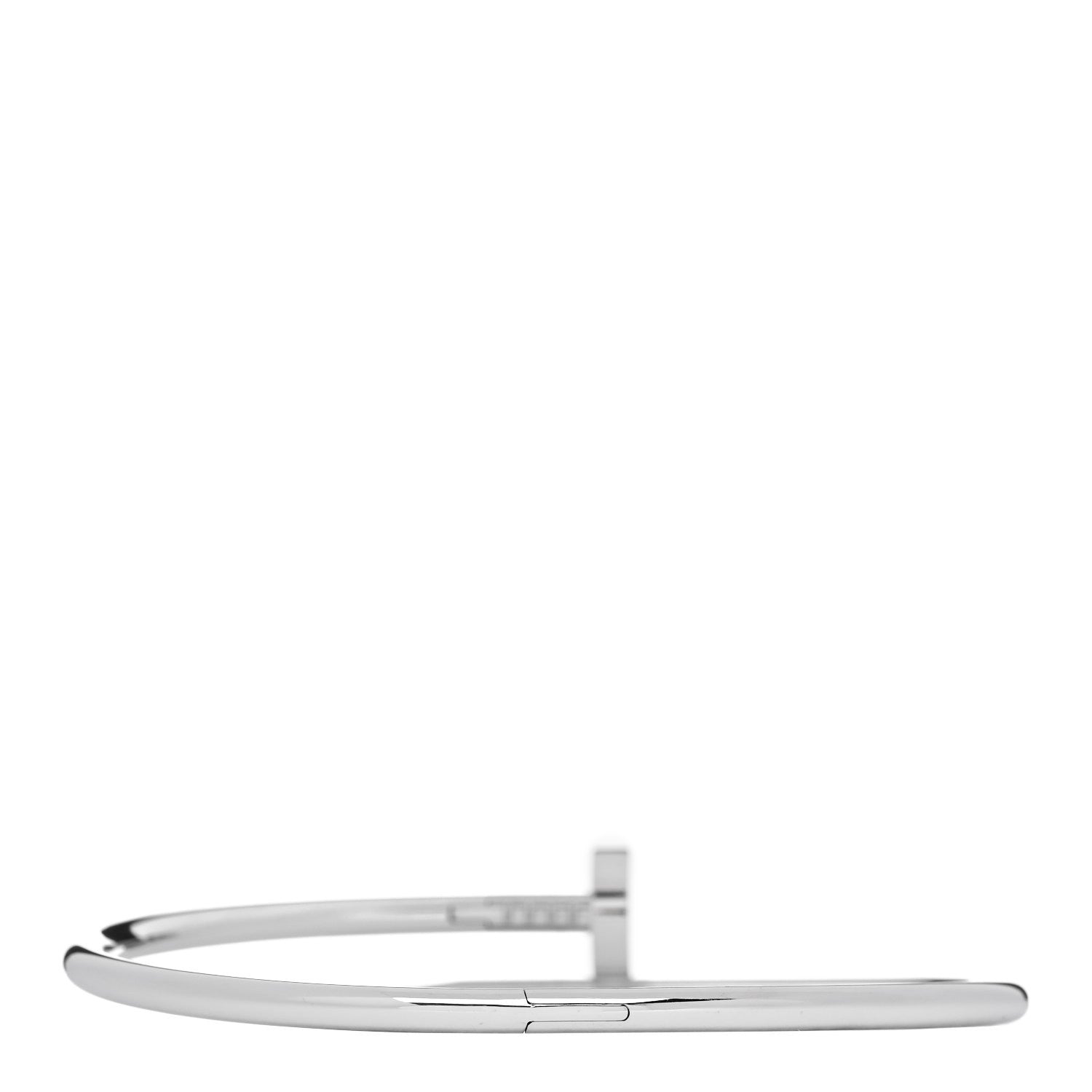 Cartier 18K White Gold Juste Un Clou Bracelet 20 2 of 5