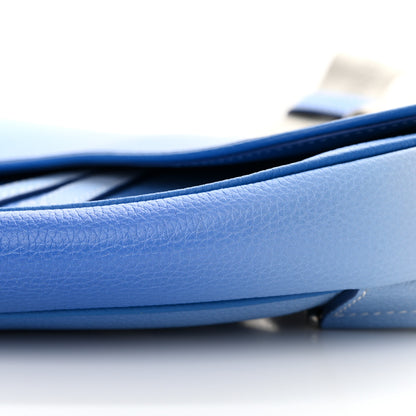 Christian Dior X DANIEL ARSHAM Grained Calfskin Gradient Saddle Bag Blue 10 of 10
