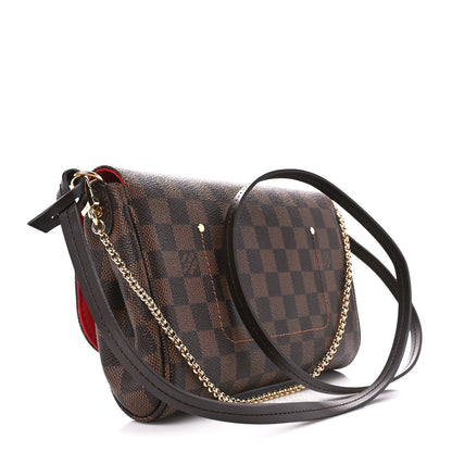 Louis Vuitton Damier Ebene Favorite MM 3 of 10