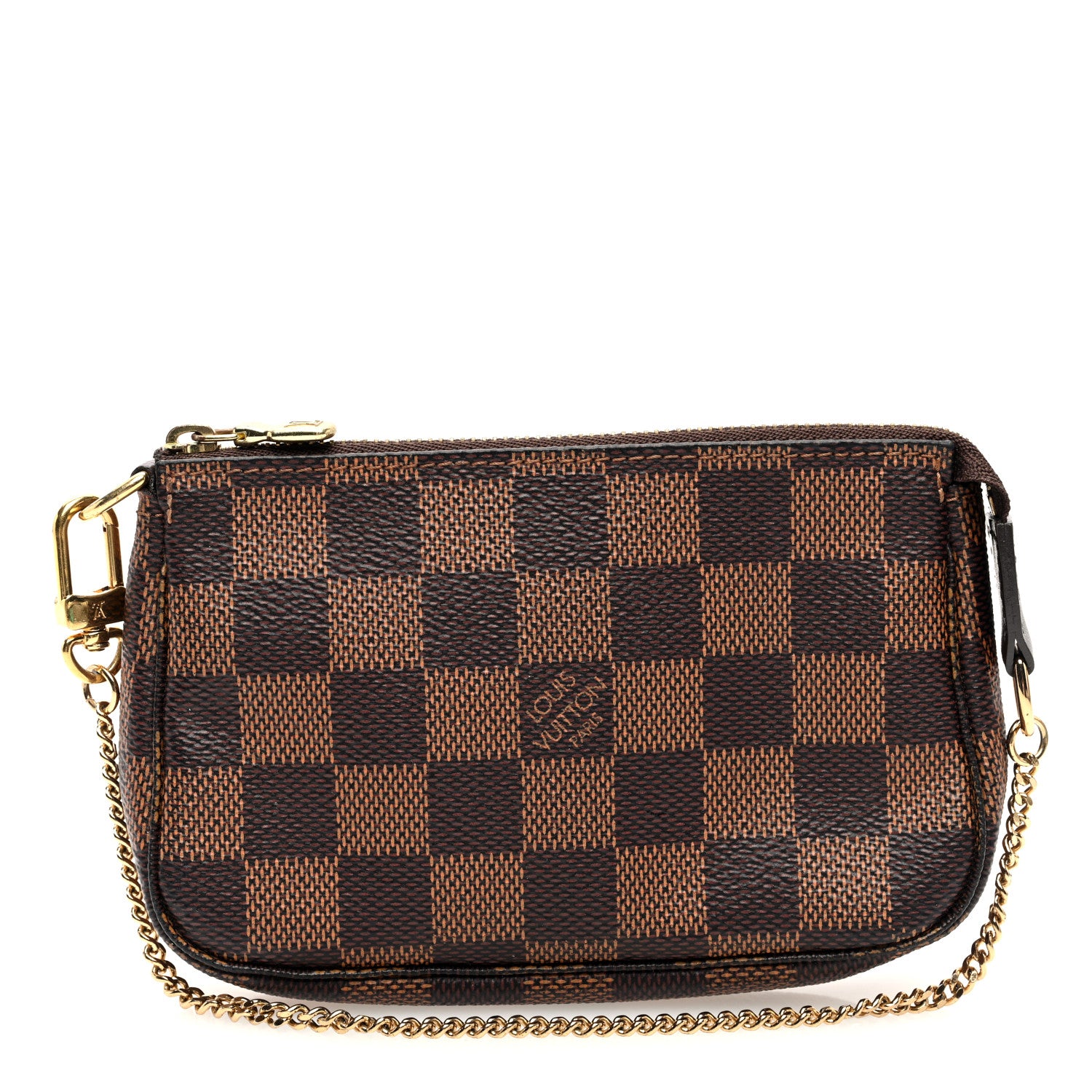 Louis Vuitton Damier Ebene Mini Pochette Accessories 1 of 8