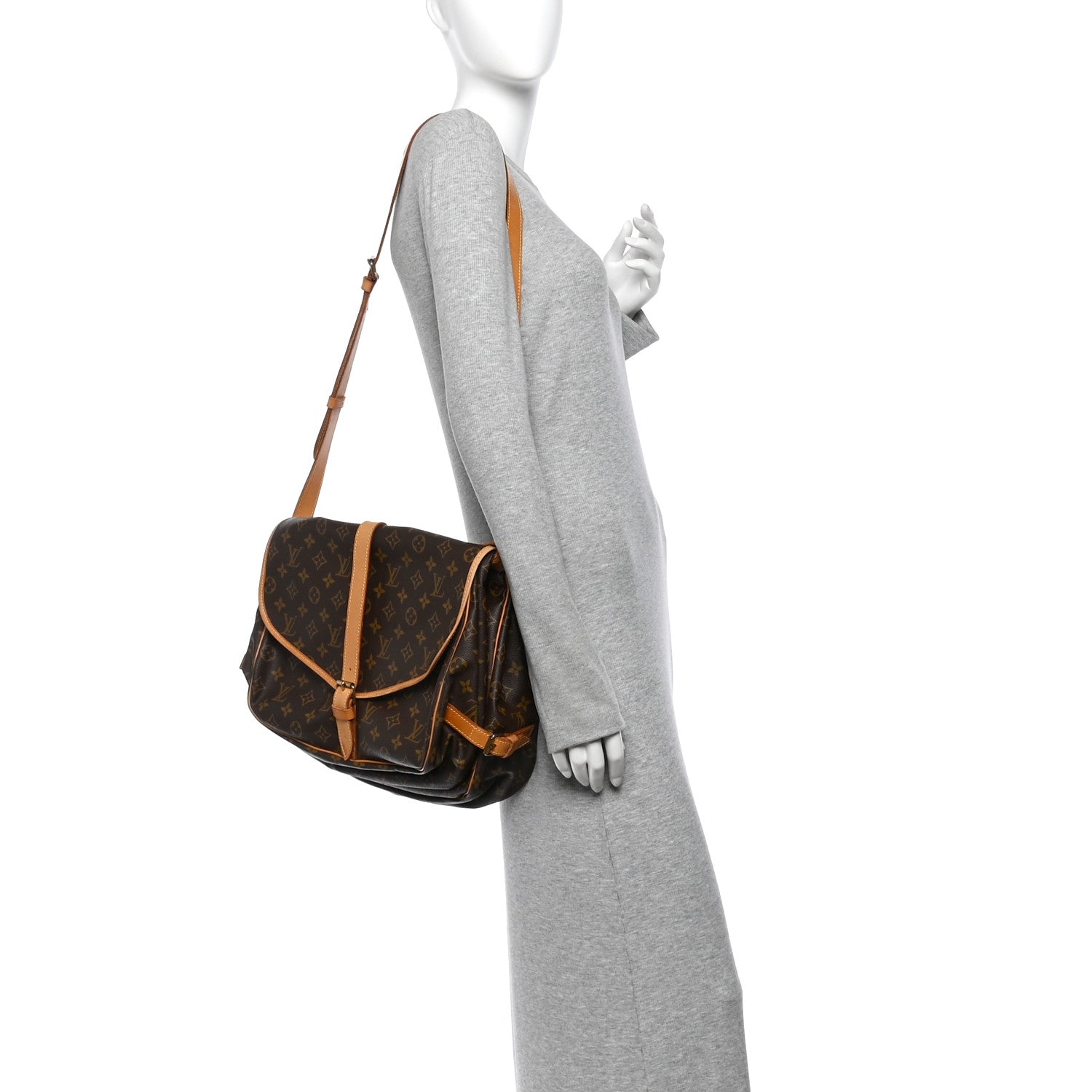 Louis Vuitton Monogram Saumur 35 2 of 12
