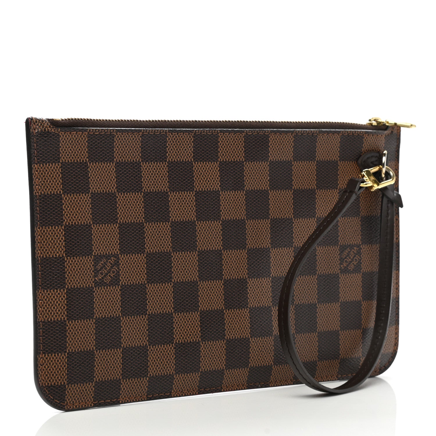 Louis Vuitton Damier Ebene Neverfull MM GM Pochette 3 of 10
