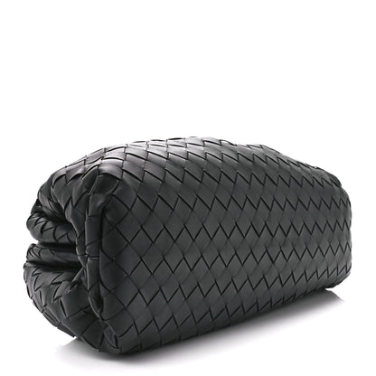 Bottega Veneta Nappa Maxi Intreccio The Pouch Oversized Clutch Black 4 of 11