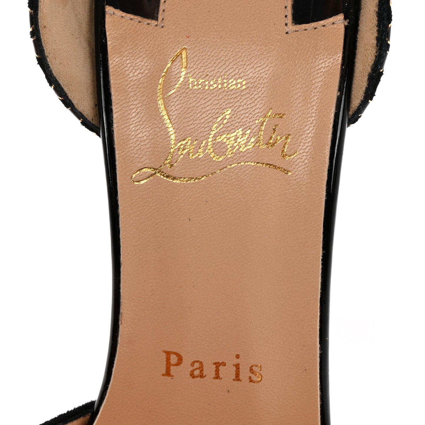 Veau Velours Tsarou 100 Pumps 38.5 Black Multicolor