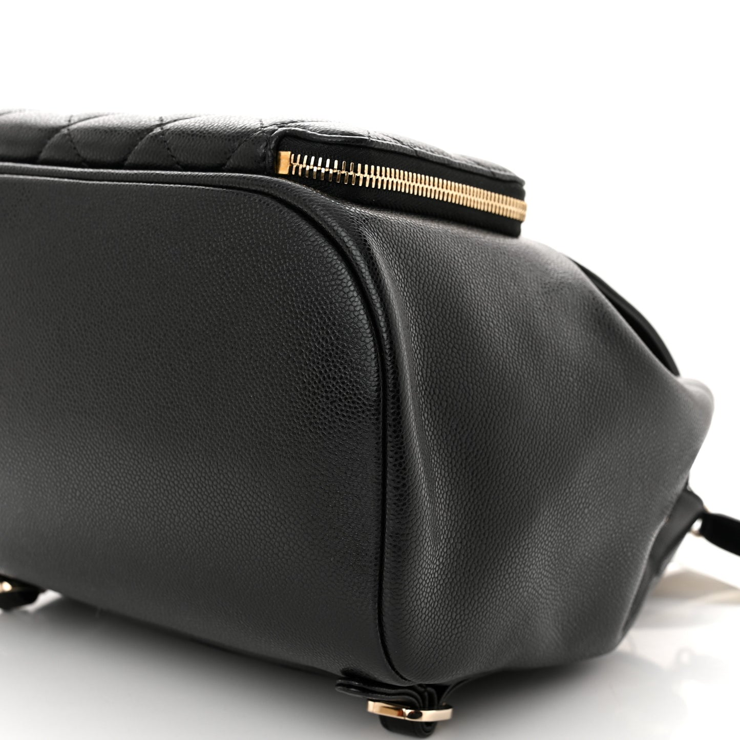 Caviar Quilted Business Affinity Backpack Black