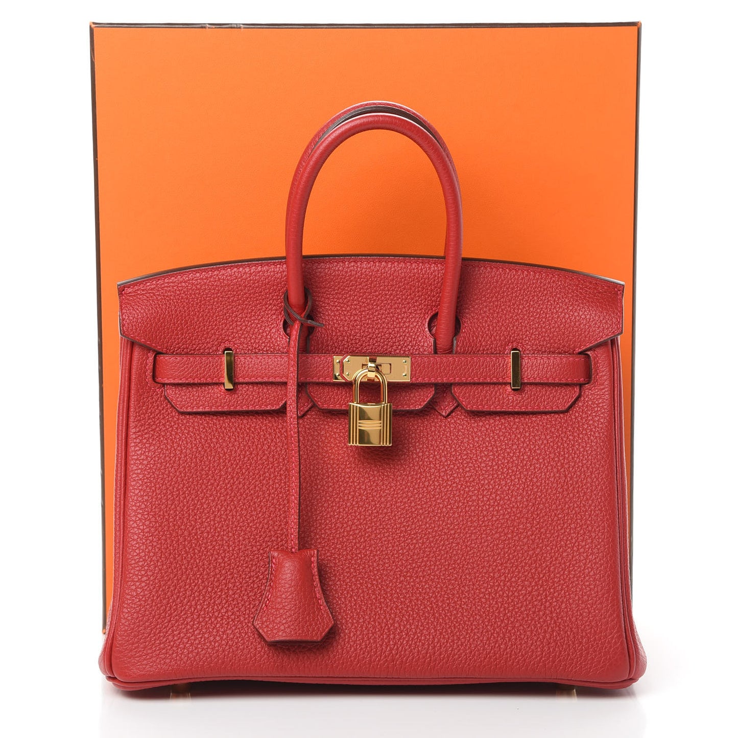Togo Birkin 25 Rouge Vif