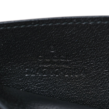 Gucci GG Supreme Monogram Bees Card Holder Black 6 of 7