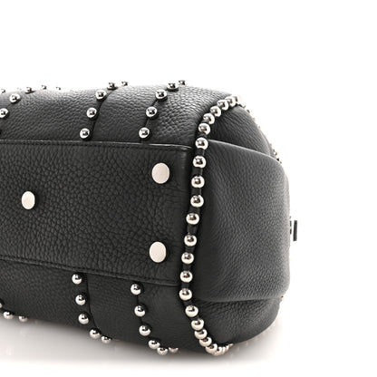 Alexander Wang Calfskin Studded Rockie Matte Black Rhodium Hardware 9 of 9