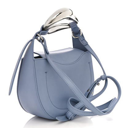 Chloe Small Grain Calfskin Kiss Bag Gentle Blue 3 of 9