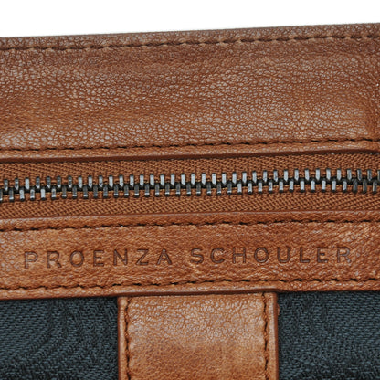 Proenza Schouler Lambskin Large PS1 Satchel Saddle 6 of 8