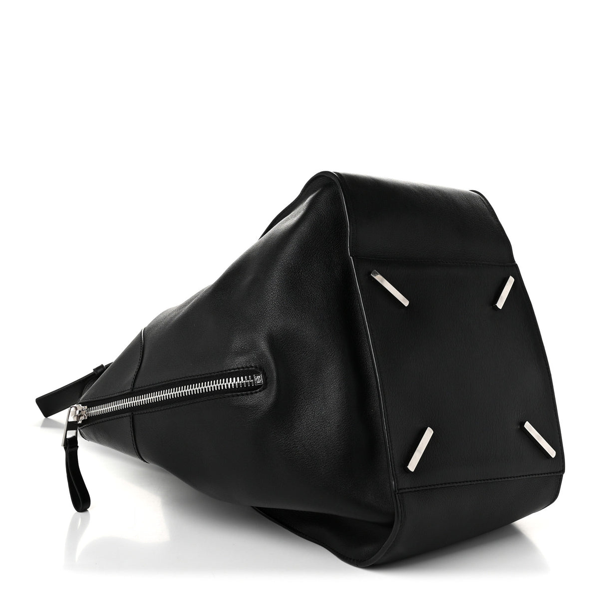 Loewe Calfskin Medium Hammock Shoulder Bag Black 5 of 11
