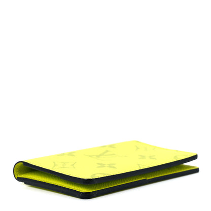 Louis Vuitton Monogram Taiga Pocket Organizer Yellow 9 of 12