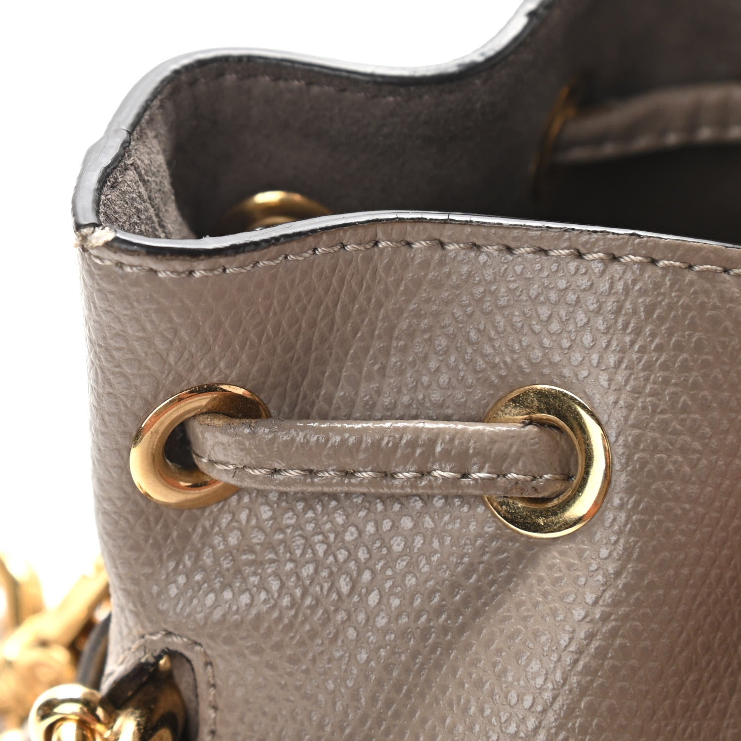 Fendi Vitello Cruise F is Fendi Mini Mon Tresor Bucket Bag Tortora 13 of 15