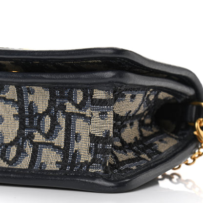 Christian Dior Oblique Nano 30 Montaigne Pouch Blue 10 of 10