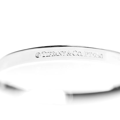 Tiffany Platinum 2mm Knife Edge Band Ring 57 8 3 of 3