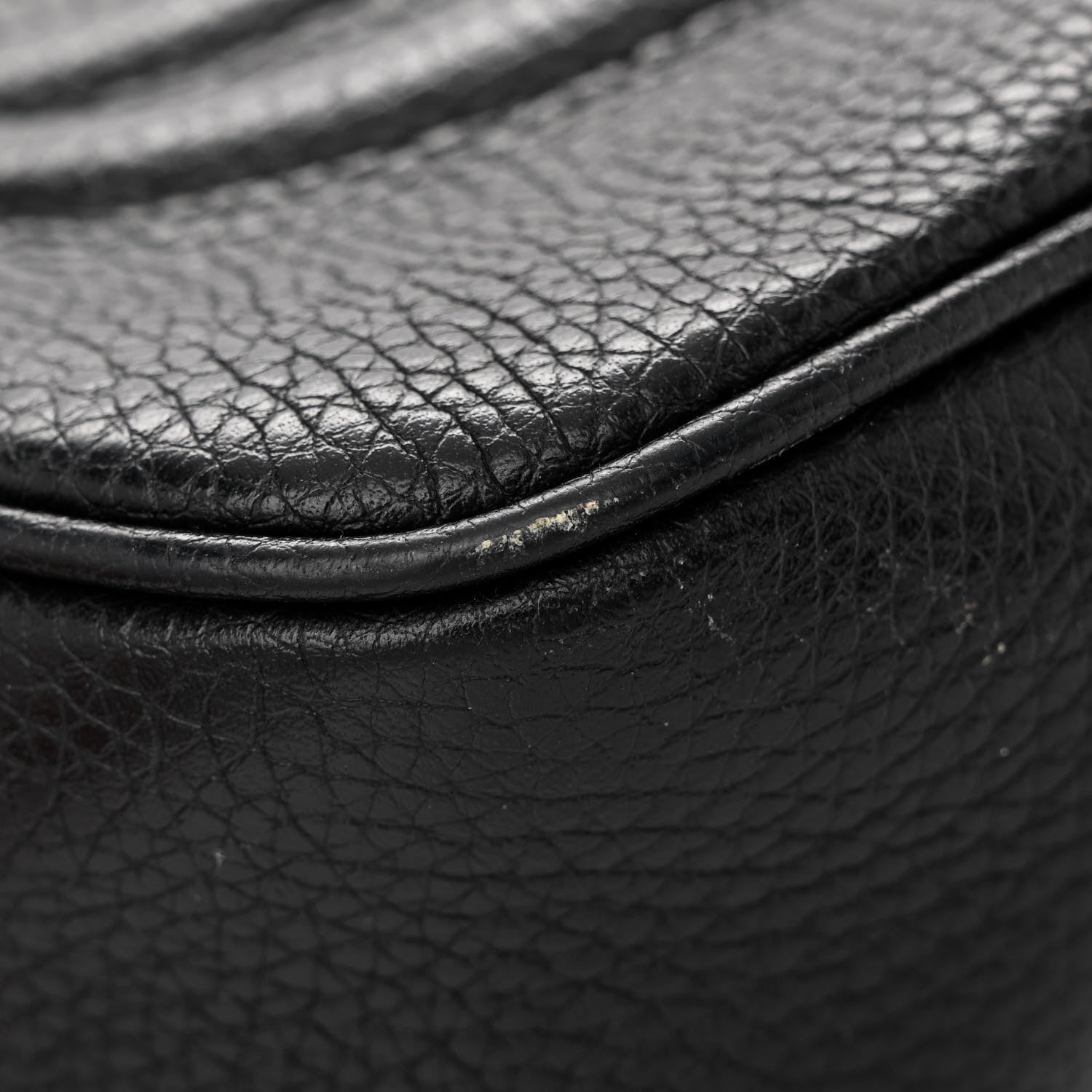 Gucci Pebbled Calfskin Small Soho Disco Bag Black 11 of 13