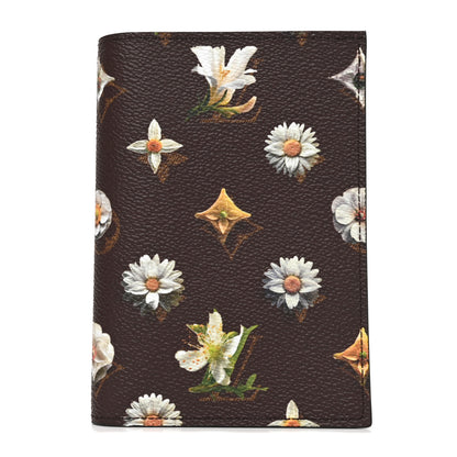 Louis Vuitton Monogram Heritage Flowers Passport Cover 1 of 8