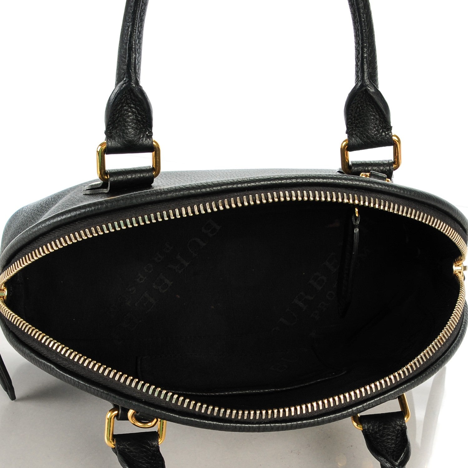 Burberry Grainy Calfskin Small Bloomsbury Black 5 of 9