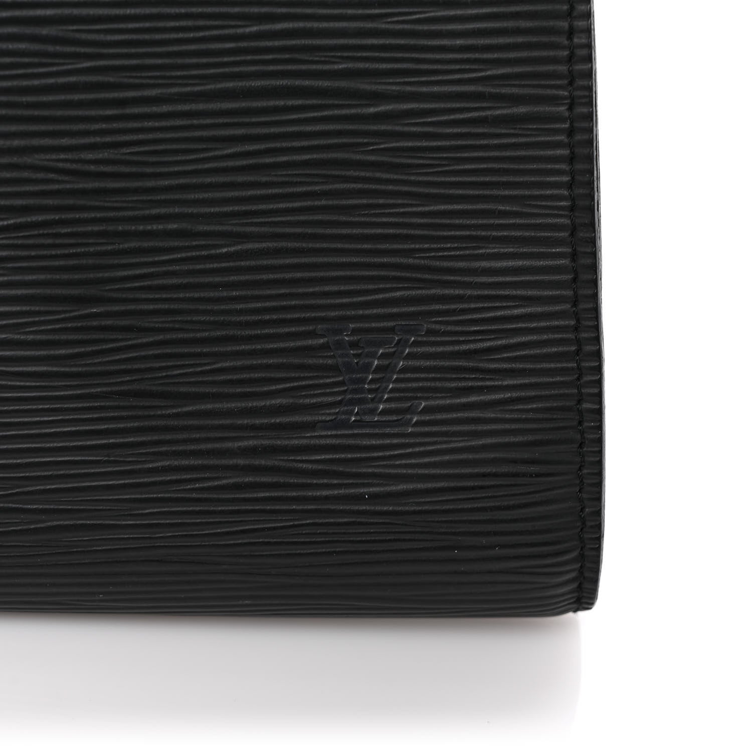 Louis Vuitton Epi Pochette Accessories 24 Black 6 of 8