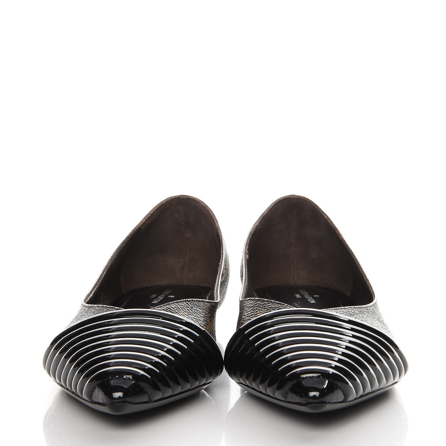 Monogram Inspired Ballerina Flats 36