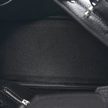 Hermes Togo Birkin 25 Black 5 of 11