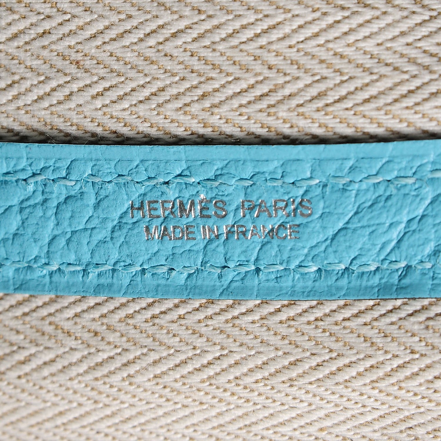 Hermes Vache Country Garden Party 36 MM Bleu Atoll 11 of 15