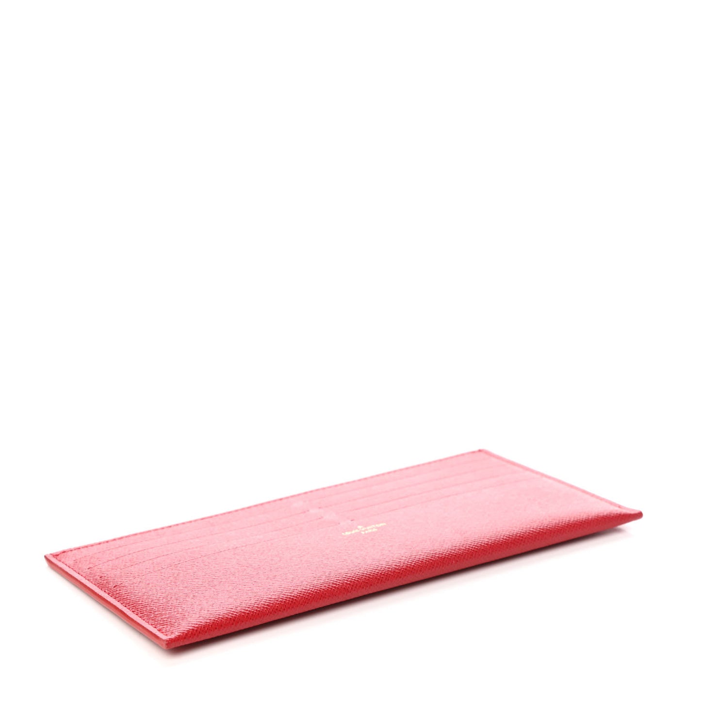 Calfskin Felicie Card Holder Insert Cherry