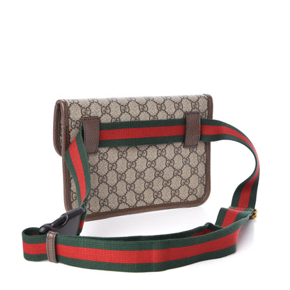 Gucci GG Supreme Monogram Neo Vintage Web Belt Bag Brown 3 of 11