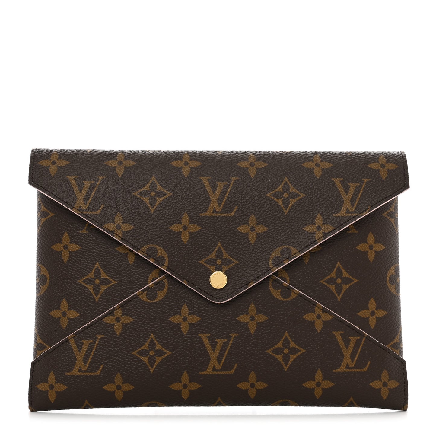 Monogram Large Kirigami Pochette Insert Rose Ballerine