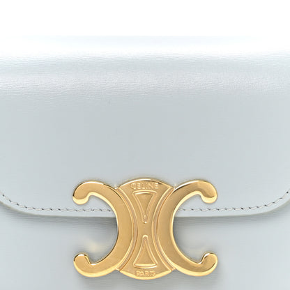 Celine Shiny Calfskin Mini Claude Soft Blue 8 of 10