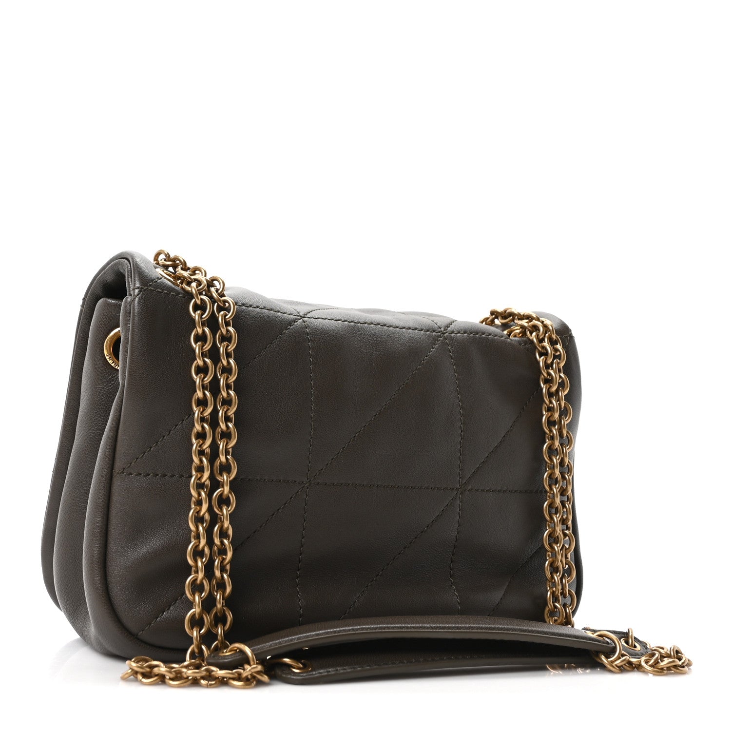 Saint Laurent Lambskin Matelasse Monogram Mini Jamie 4.3 Light Musk 3 of 10