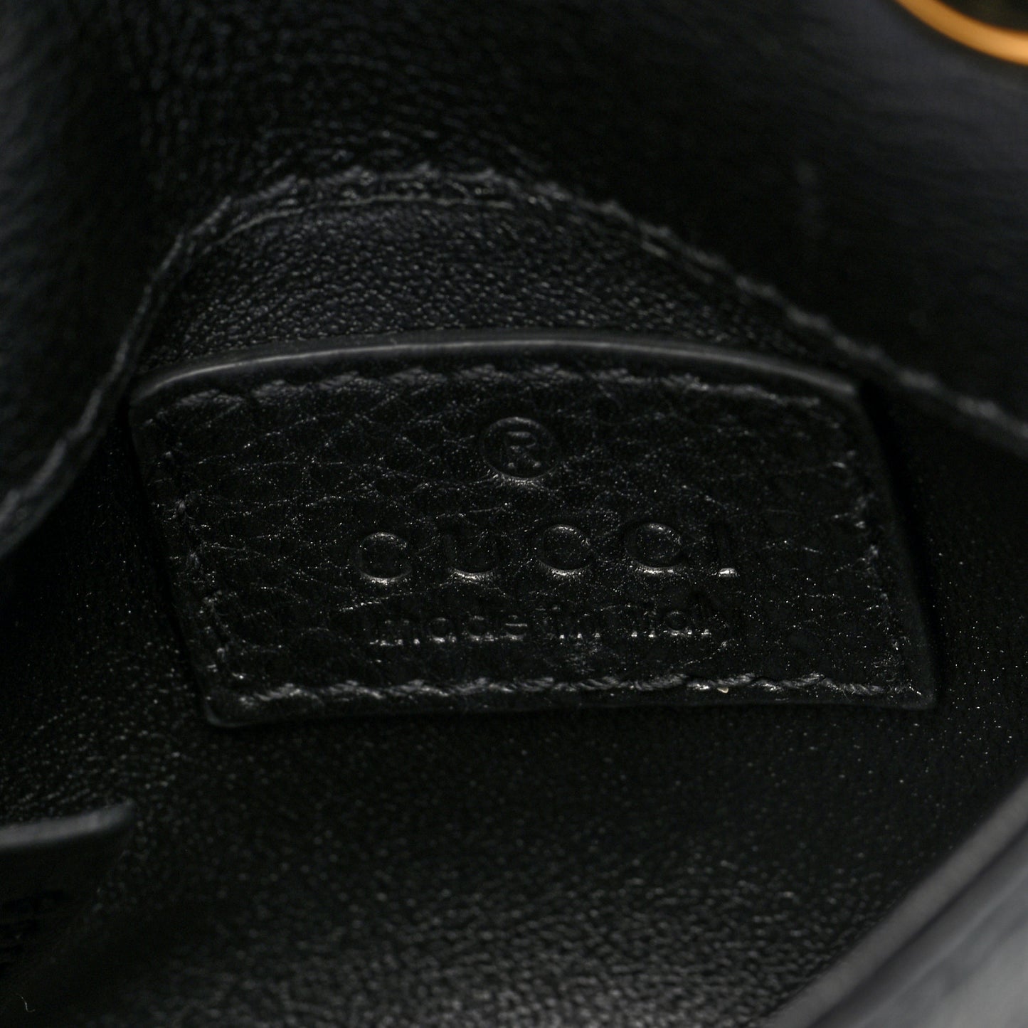 Roxy Calfskin Blondie Card Case Wallet with Strap Black