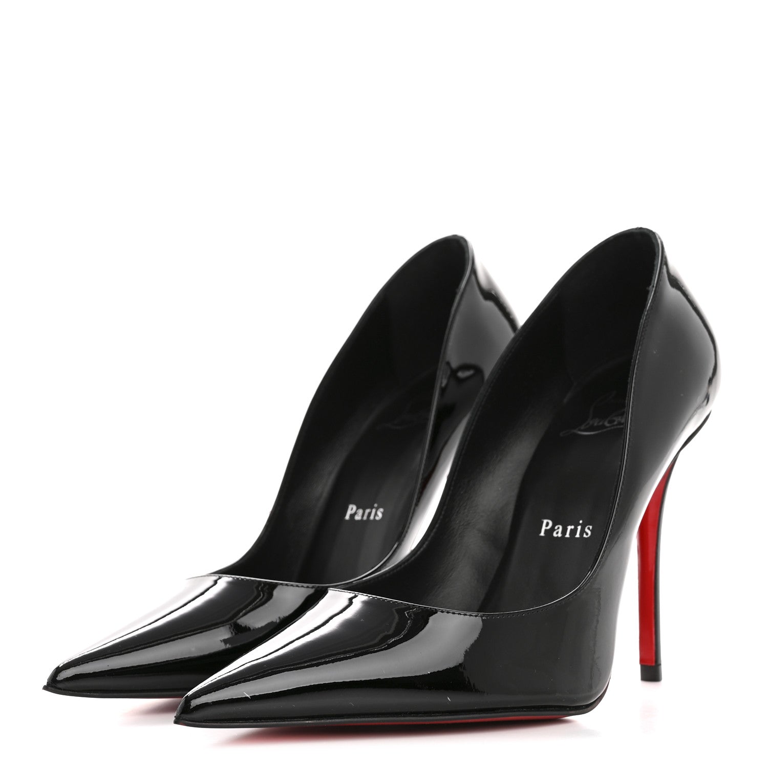 Christian Louboutin Patent Miss Z 100 Pumps 36 Black 4 of 9