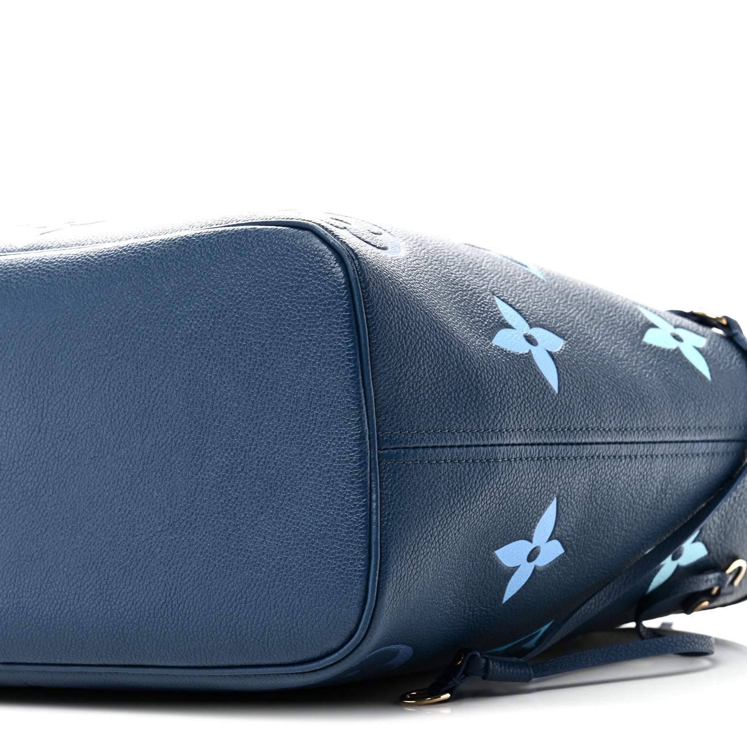 Louis Vuitton Empreinte Monogram Giant Neverfull MM Degrade Bleu 10 of 10