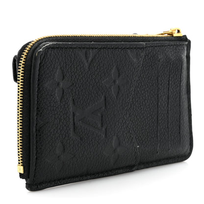 Louis Vuitton Empreinte Recto Verso Card Holder Black 3 of 9