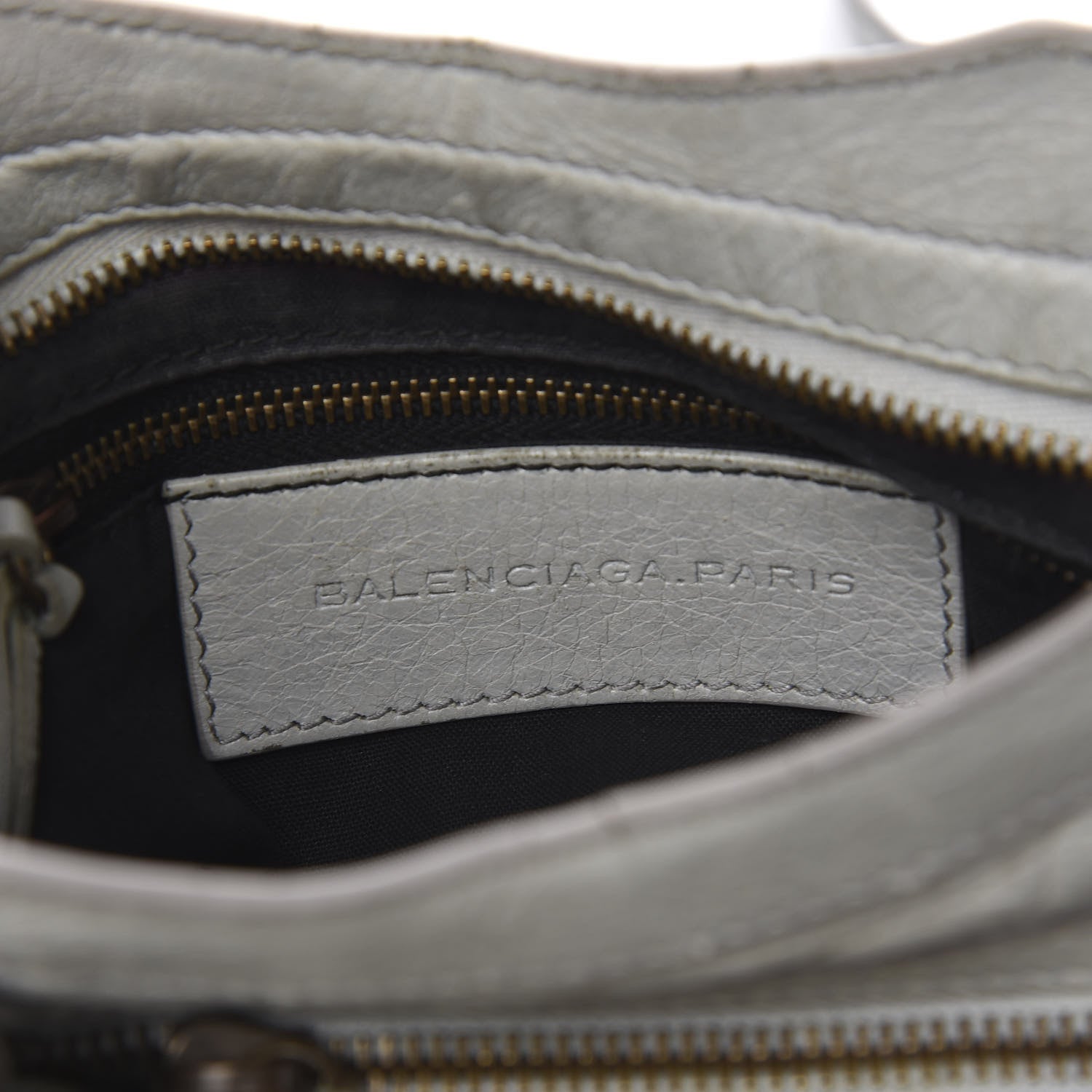 Balenciaga Agneau Classic Hardware Mini City Gris Glace 5 of 15