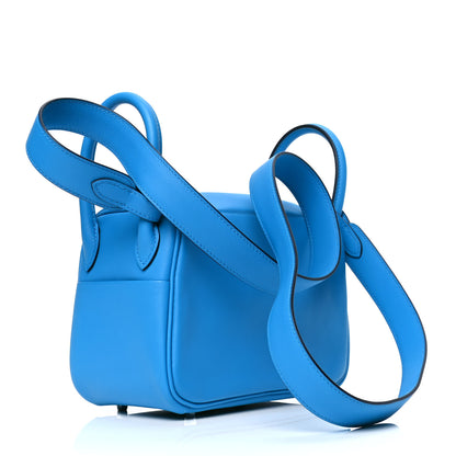 Hermes Swift Mini Lindy 20 Bleu Frida 4 of 8
