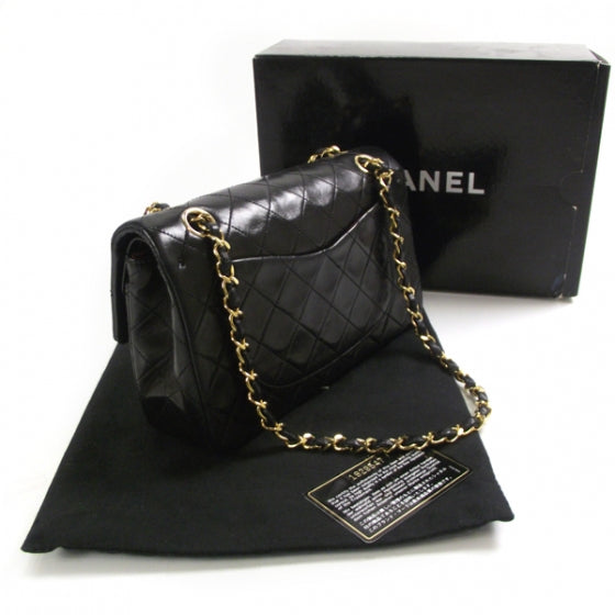 Chanel Lambskin Quilted Small Double Flap 3 of 12