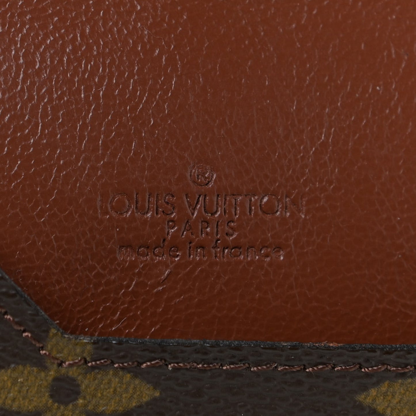 Monogram Poche Plate Envelope Clutch MM