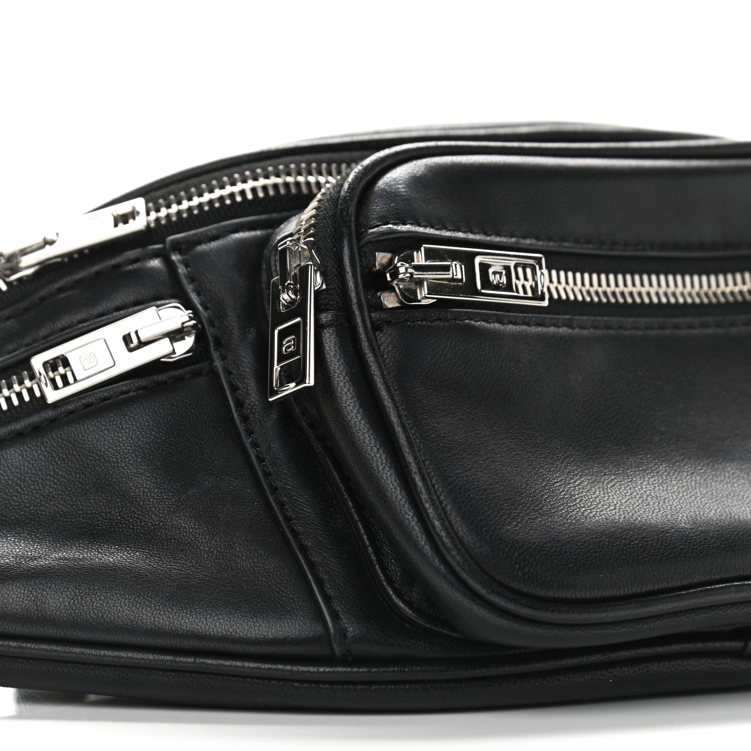 Alexander Wang Lambskin Attica Belt Bag Black 7 of 8