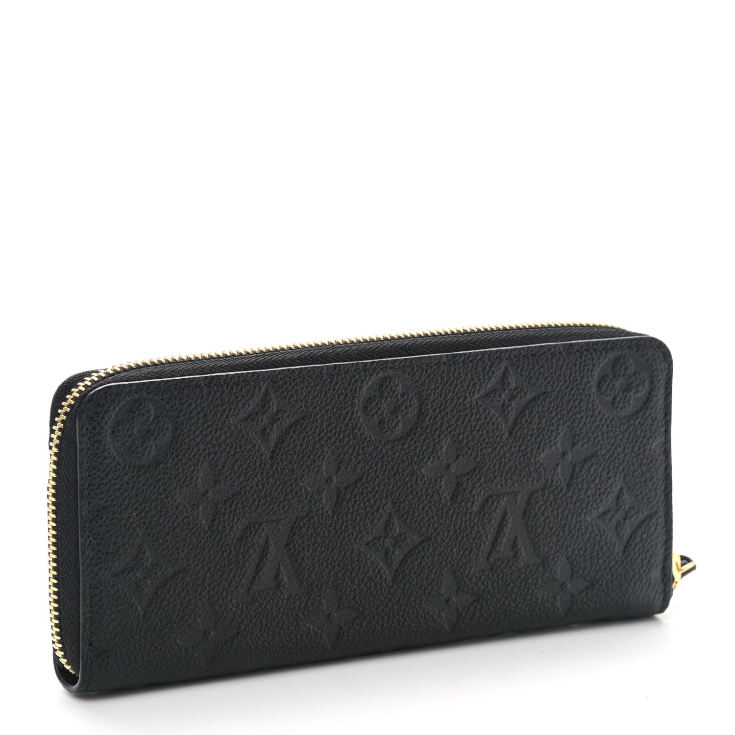 Louis Vuitton Empreinte Clemence Wallet Black 2 of 7