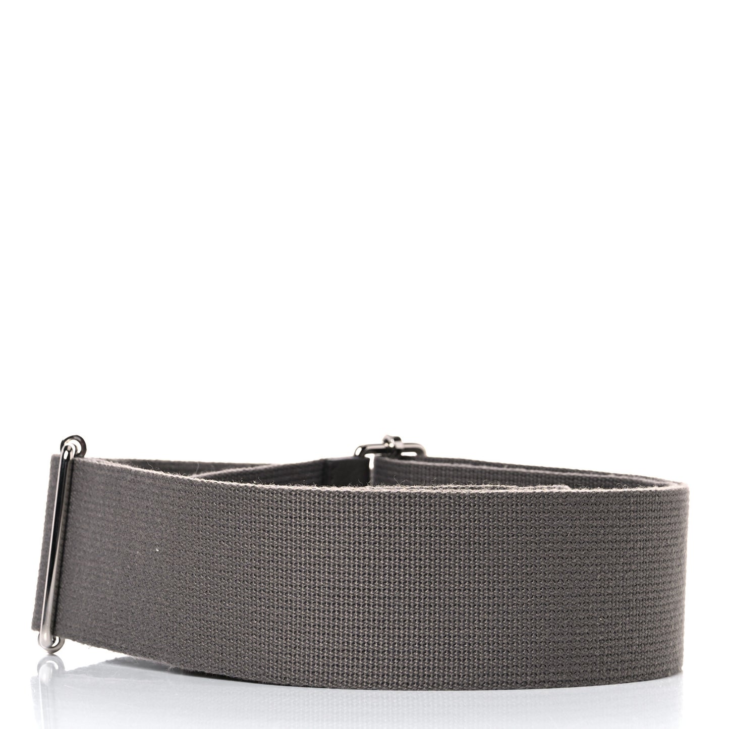 Toile Taurillon Clemence Shoulder Strap Etain