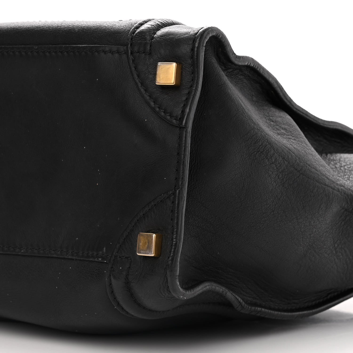 Celine Smooth Calfskin Micro Luggage Black 10 of 17
