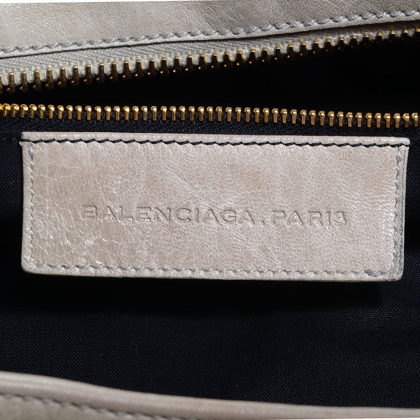 Agneau Giant 21 Gold Hardware Brief Praline