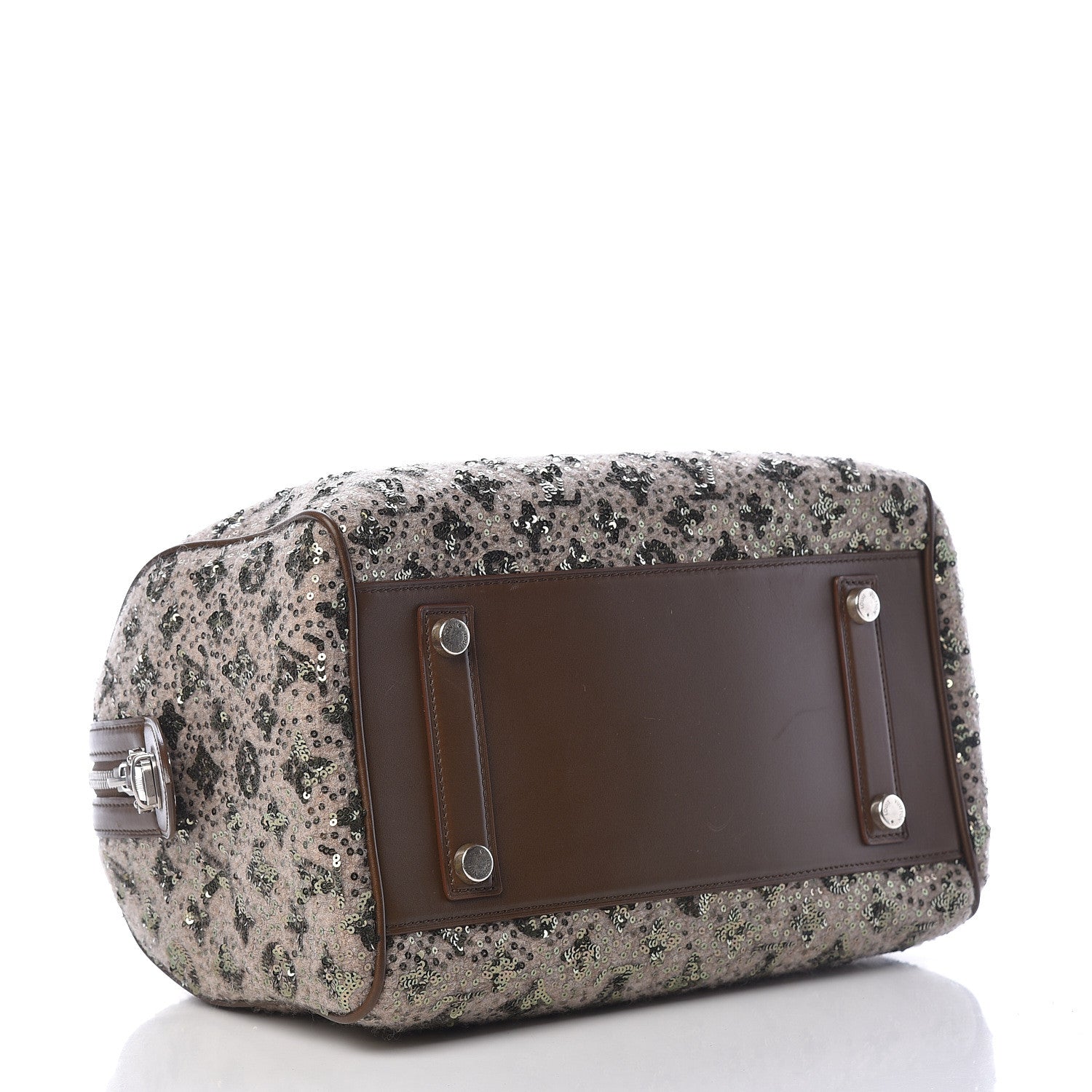 Louis Vuitton Sequin Monogram Sunshine Express Speedy Kaki 4 of 11