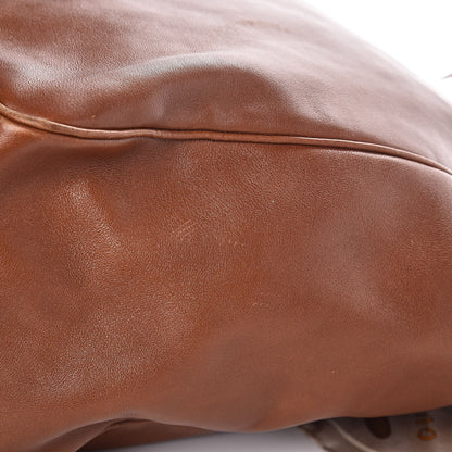 Gucci Calfskin Large Positano Tote Brown 12 of 17