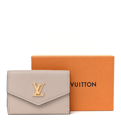 Louis Vuitton Calfskin Lockmini Wallet Greige 10 of 10