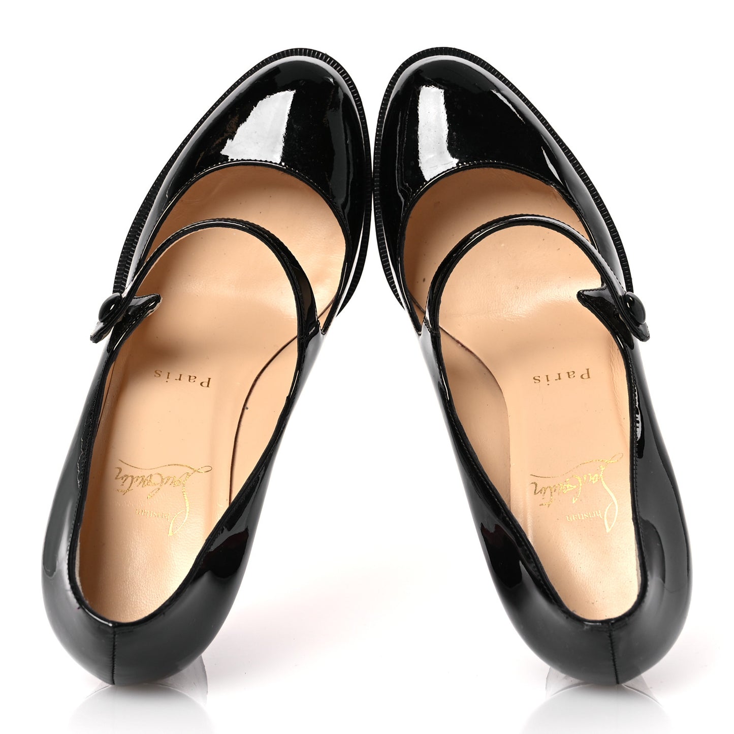 Patent Top Street 85 Mary Jane Pumps 37 Black
