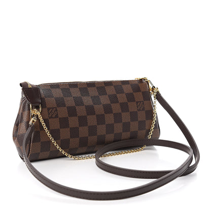 Louis Vuitton Damier Ebene Eva Clutch 3 of 10